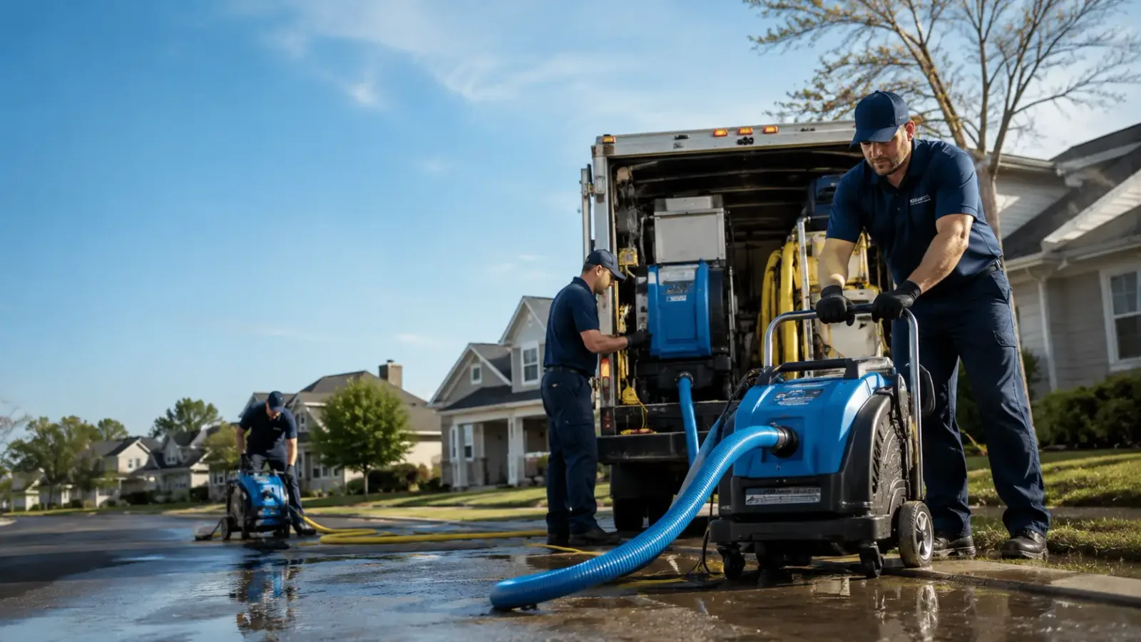 Flood Damage Cleanup in New Tazewell, TN